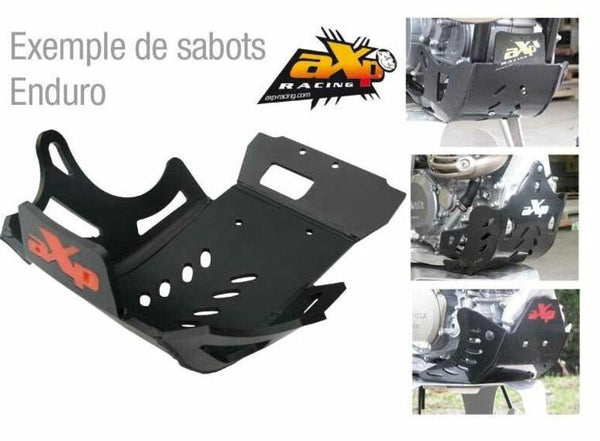 AXP Enduro Skid plate - HDPE 6mm Husqvarna - 1053321