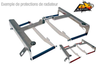 AXP Aluminium Radiator guard - Yamaha YZ