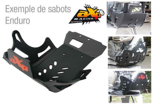 AXP Enduro Skid plate - HDPE 6mm Yamaha WR450F