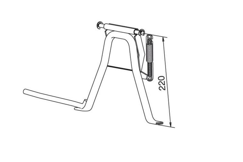BUZZETTI Central stand - Peugeot Ludix 50