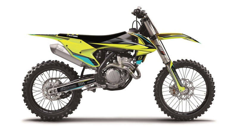 BLACKBIRD Stealth Yellow Graphic Kit Beta KTM