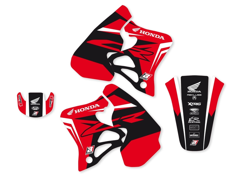 BLACKBIRD Dream Graphic 4 Graphic Kit Honda CR125/250R - 1053642