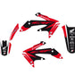 BLACKBIRD Dream Graphic 4 Graphic Kit Honda CRF450X