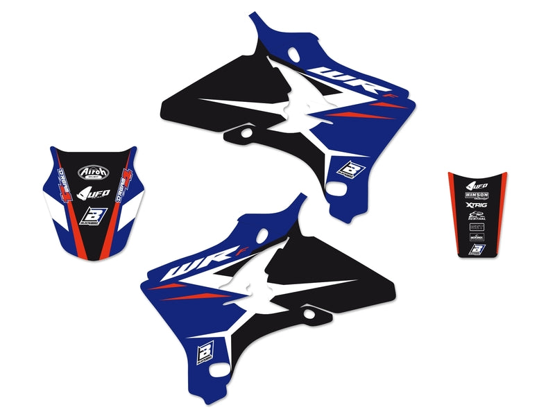 BLACKBIRD Dream Graphic 4 Graphic Kit Yamaha WR250/450F - 1053672