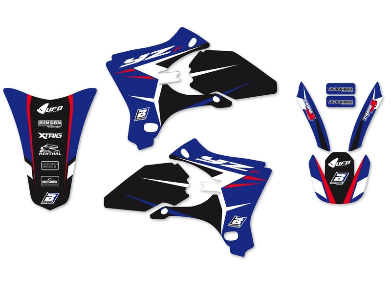 BLACKBIRD Dream Graphic 4 Graphic Kit Yamaha YZ250/450F - 1053673