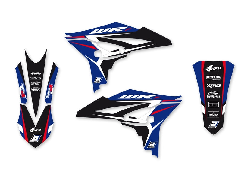 BLACKBIRD Dream Graphic 4 Graphic Kit Yamaha WR450F