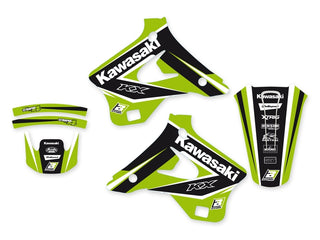 BLACKBIRD Dream Graphic 4 Graphic Kit Kawasaki KX125/250 - 1053744