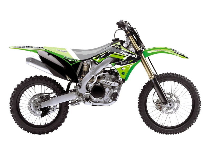 BLACKBIRD Dream Graphic 4 Graphic Kit Kawasaki KX250F - 1053755
