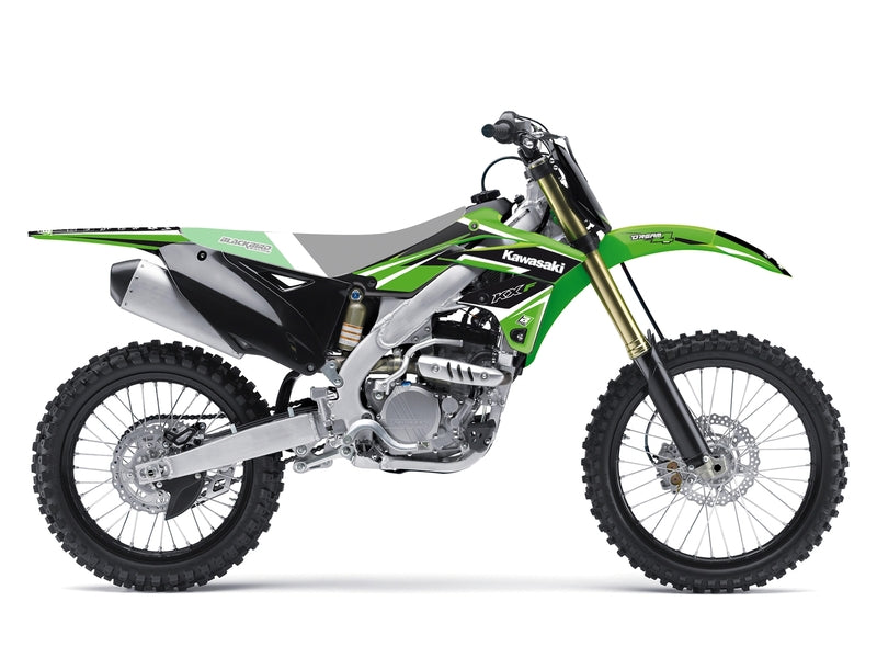 BLACKBIRD Dream Graphic 4 Graphic Kit Kawasaki KX250F - 1053765