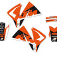 BLACKBIRD Dream Graphic 4 Graphic Kit KTM - 1053782