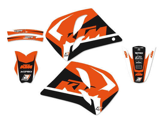 BLACKBIRD Dream Graphic 4 Graphic Kit KTM - 1053788