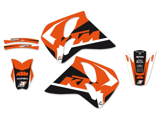 BLACKBIRD Dream Graphic 4 Graphic Kit KTM - 1053790