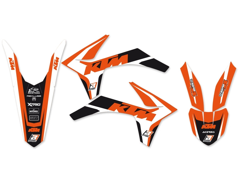 BLACKBIRD Dream Graphic 4 Graphic Kit KTM - 1053795