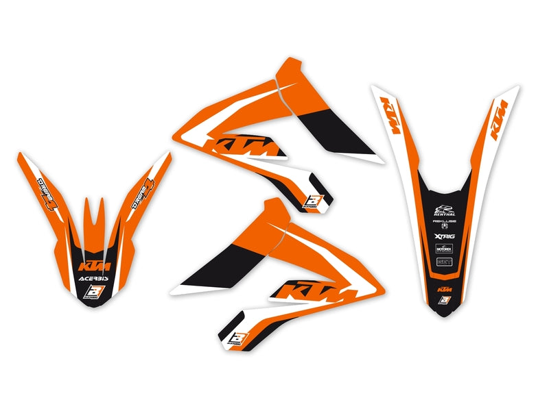 BLACKBIRD Dream Graphic 4 Graphic Kit Husqvarna Freeride