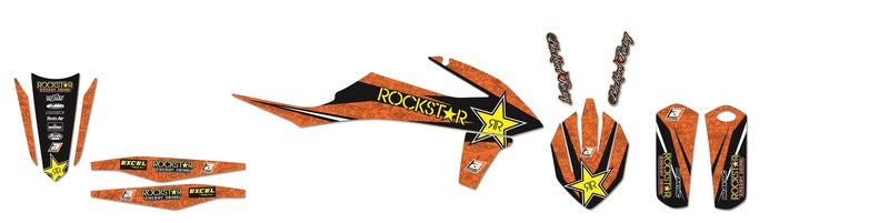 BLACKBIRD Rockstar Energy Graphic Kit KTM SX/SX-F