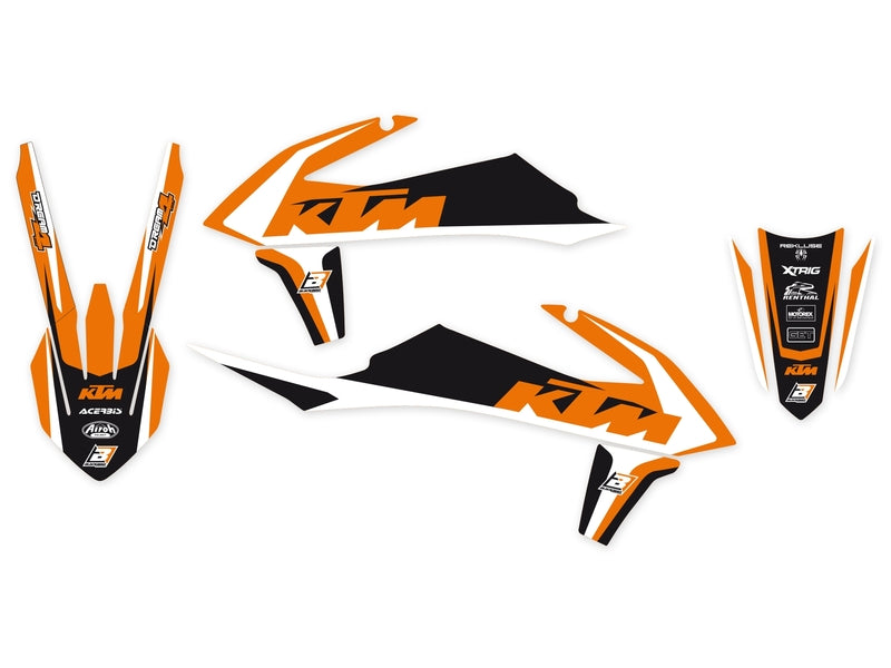 BLACKBIRD Dream Graphic 4 Graphic Kit KTM SX/SX-F - 1053815