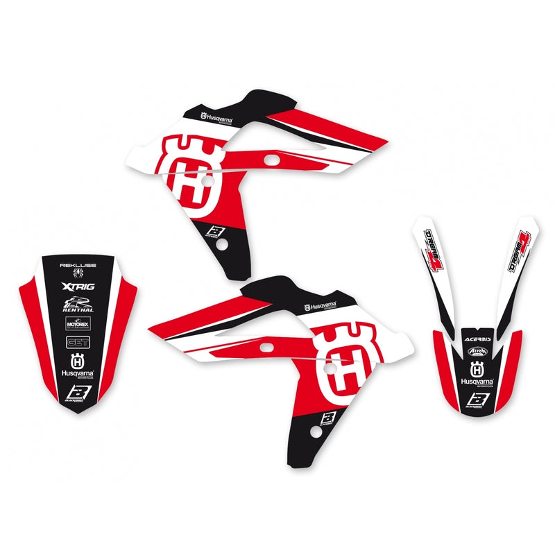 BLACKBIRD Dream Graphic 4 Graphic Kit Husqvarna - 1053820