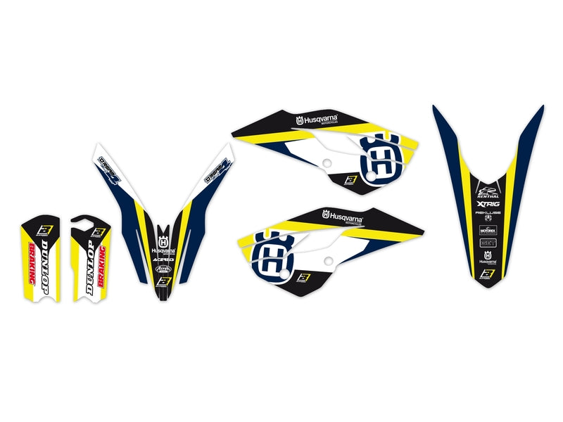 BLACKBIRD Dream Graphic 4 Graphic Kit Husqvarna TC85 - 1053834