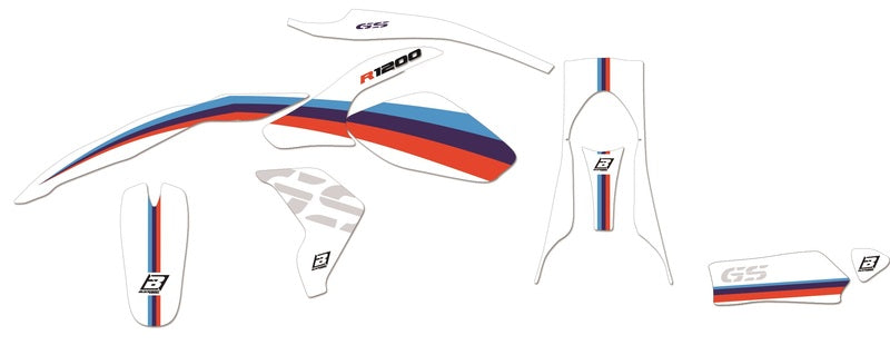 BLACKBIRD Classic Line Graphic Kit BMW R1200GS - 1053869