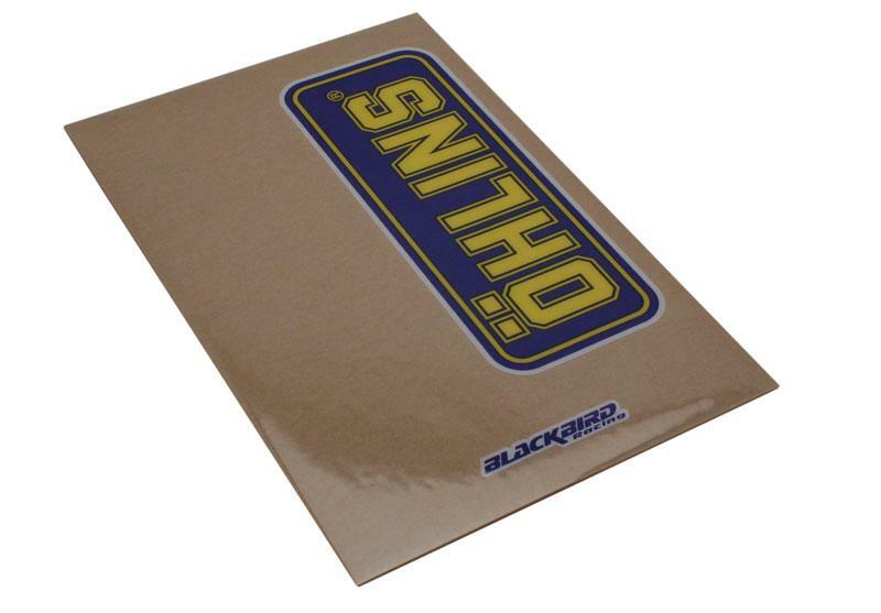 BLACKBIRD Ohlins Fork Graphic Kit Clear