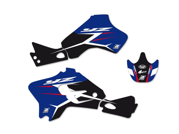 BLACKBIRD Dream Graphic 4 Complete Graphic Kit Yamaha YZ80