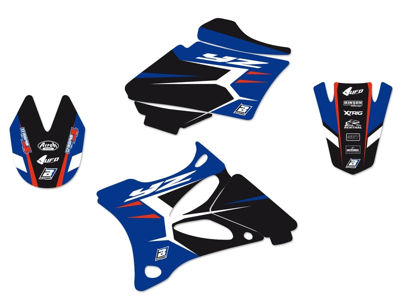 BLACKBIRD Dream Graphic 4 Complete Graphic Kit Yamaha YZ85 - 1053929