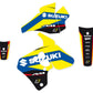 BLACKBIRD Dream Graphic 4 Complete Graphic Kit Suzuki RM80