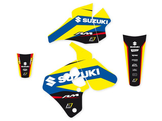 BLACKBIRD Dream Graphic 4 Complete Graphic Kit Suzuki RM80