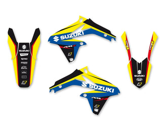 BLACKBIRD Dream Graphic 4 Complete Graphic Kit Suzuki RM-Z450 - 1053959