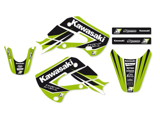 BLACKBIRD Dream Graphic 4 Complete Graphic Kit Kawasaki KX65