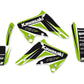 BLACKBIRD Dream Graphic 4 Complete Graphic Kit Kawasaki KX250F - 1053970