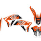 BLACKBIRD Dream Graphic 4 Complete Graphic Kit Kawasaki KX125/250 - 1053972