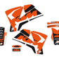 BLACKBIRD Dream Graphic 4 Complete Graphic Kit KTM - 1053990