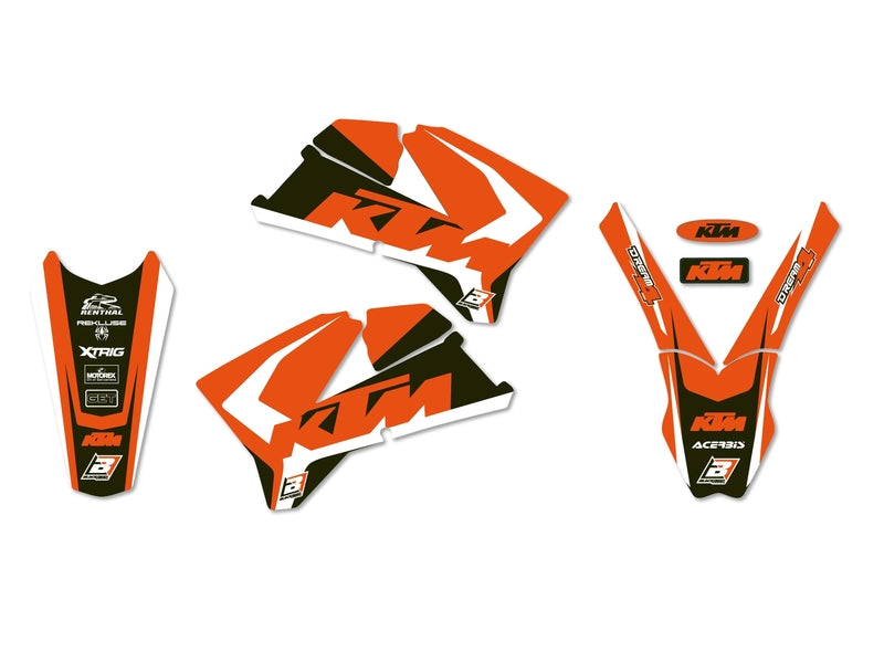 BLACKBIRD Dream Graphic 4 Complete Graphic Kit KTM SX/SX-F - 1053991