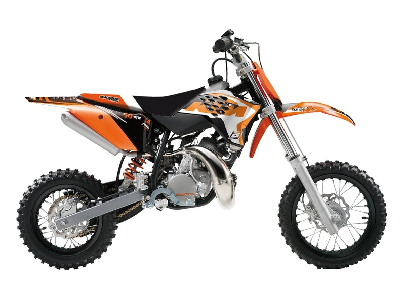 BLACKBIRD Dream Graphic 4 Complete Graphic Kit KTM SX50 - 1053996