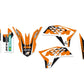 BLACKBIRD Dream Graphic 4 Complete Graphic Kit KTM SX50 - 1053996