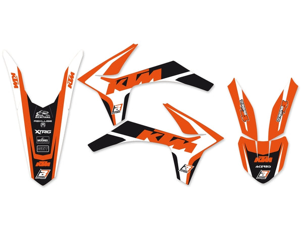 BLACKBIRD Dream Graphic 4 Complete Graphic Kit KTM SX/SX-F - 1053997