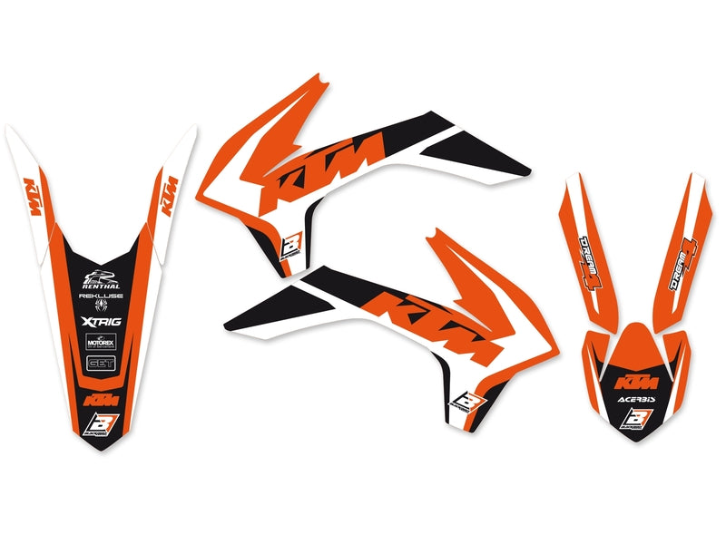 BLACKBIRD Dream Graphic 4 Complete Graphic Kit KTM SX/SX-F - 1053998