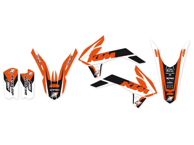 BLACKBIRD Dream Graphic 4 Complete Graphic Kit KTM SX85 - 1053999