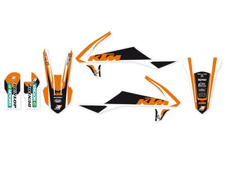 BLACKBIRD Dream Graphic 4 Complete Graphic Kit KTM SX65 - 1054004