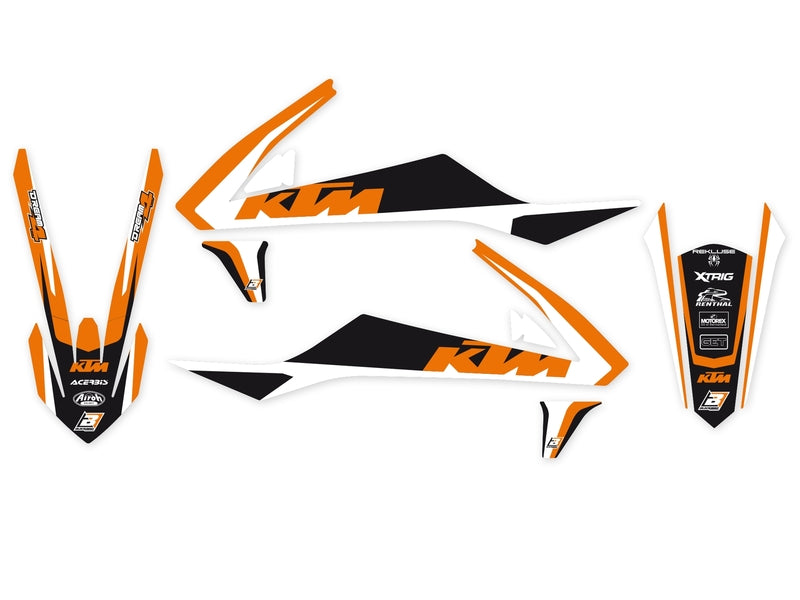 BLACKBIRD Dream Graphic 4 Complete Graphic Kit KTM SX85 - 1054005