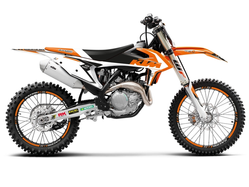 BLACKBIRD Dream Graphic 4 Complete Graphic Kit KTM SX/SX-F - 1054007