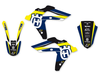BLACKBIRD Dream Graphic 4 Complete Graphic Kit Husqvarna - 1054011