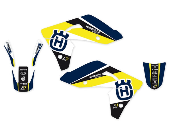 BLACKBIRD Dream Graphic 4 Complete Graphic Kit Husqvarna - 1054012