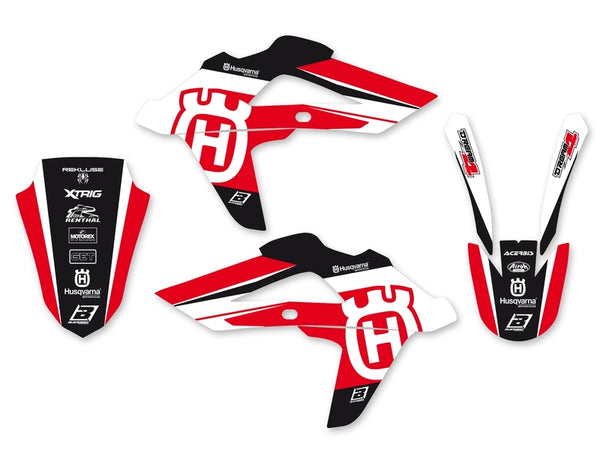 BLACKBIRD Dream Graphic 4 Complete Graphic Kit Husqvarna - 1054014