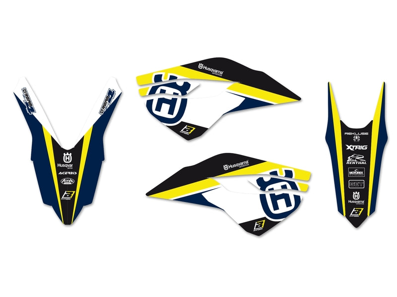 BLACKBIRD Dream Graphic 4 Complete Graphic Kit Husqvarna - 1054018