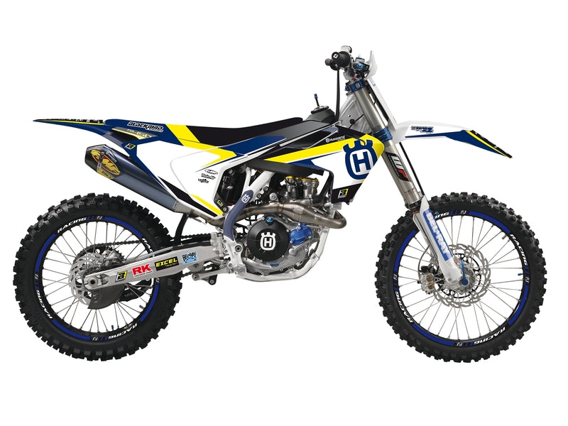 BLACKBIRD Dream Graphic 4 Complete Graphic Kit Husqvarna - 1054019