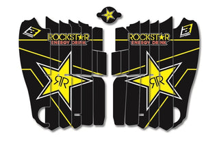 BLACKBIRD Rockstar Energy Radiator Louvers Graphic Kit Yamaha YZ450F