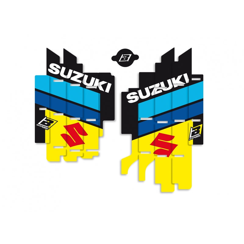 BLACKBIRD Radiator Louvers Graphic Kit Replica Racing Team 2019 Suzuki RM-Z450