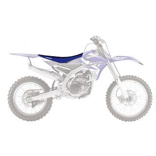BLACKBIRD Zebra Seat Cover black/blue Yamaha YZ1250/450